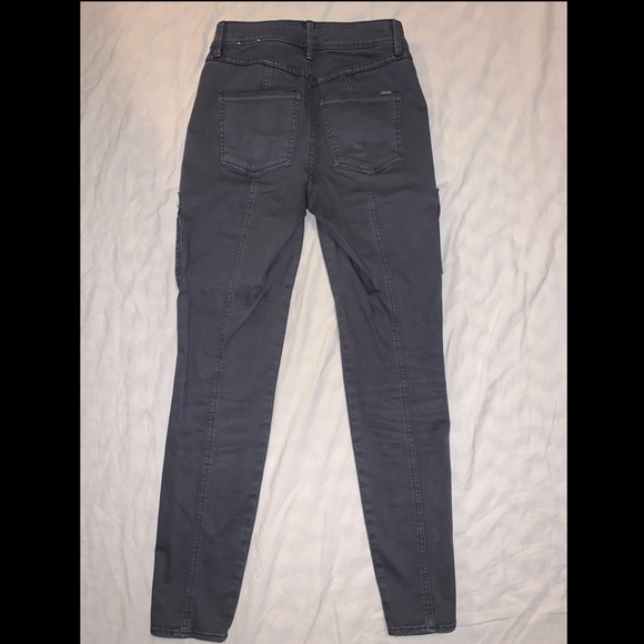 Zipper Detail Skinny Jeans - Picture 2 of 3